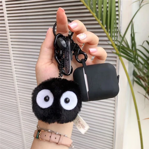 For airpods case Мультяшный силиконовый чехол для наушников с Bluetooth для Apple AirPods ультра-тонкий милый защитный чехол для зарядного устройства AirPods Funda - Цвет: For airpods case