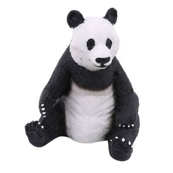 

New Children Action Toys Simulation Of Various Animal Models Toys Mammals Panda Models Still Life Ornaments Dolls Children Gifts