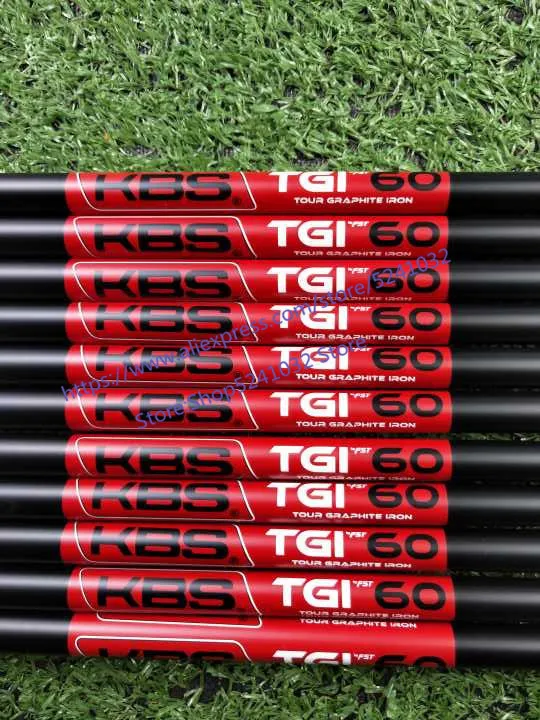 

New 10pcs Black KBS TGI 60/70/80 Black Color Golf Graphite Shaft KBS Graphite Golf Shaft for Golf Irons DHL Free Shipping
