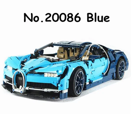 DHL 23002 высокотехнологичный спортивный автомобиль koenigsegg трудные монтажные блоки игрушка для взрослых модель 20086 сборные блоки bugatti - Цвет: 20086