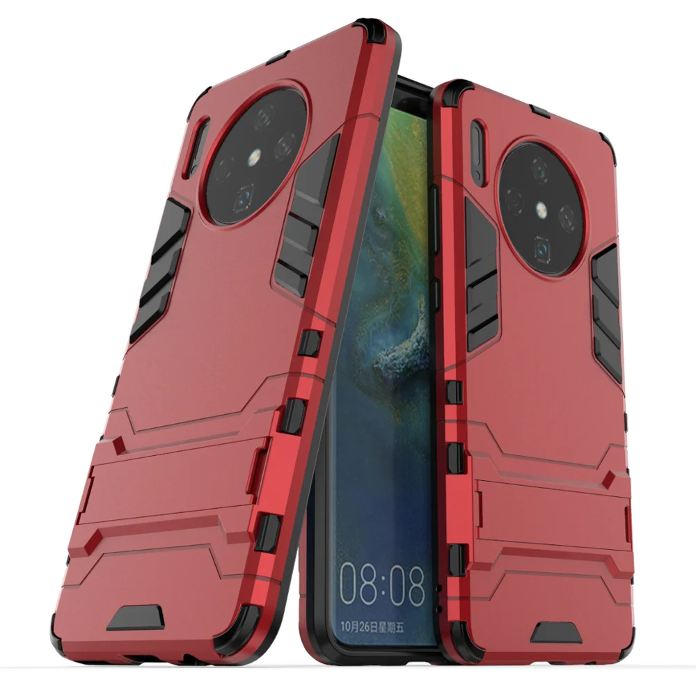 Tigenkey для huawei mate30pro p30pro p30 p30lite mate20x mate20pro mate20 Чехол чехол-накладка повышенной прочности с протекторным рисунком и подставкой противоударный чехол