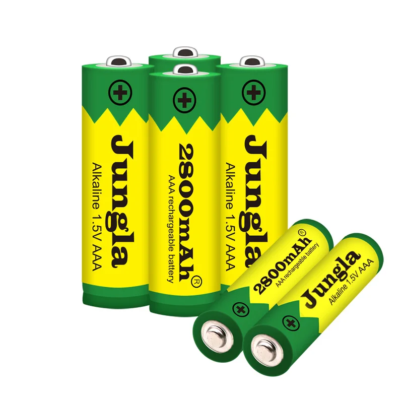 Лот бренд AAA перезаряжаемая батарея 2800mAh 1,5 V Новая Щелочная перезаряжаемая батарея для Светодиодный светильник mp3