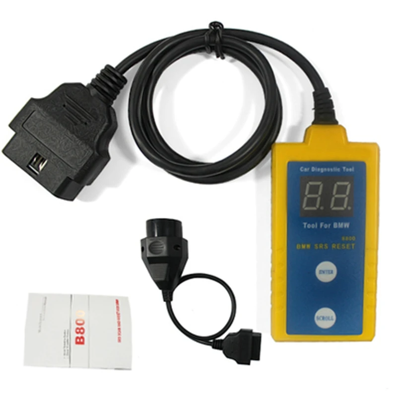 B800 AIRBAG SRS сканирование и сброс считывания кодов неисправностей OBD2 1994-2003
