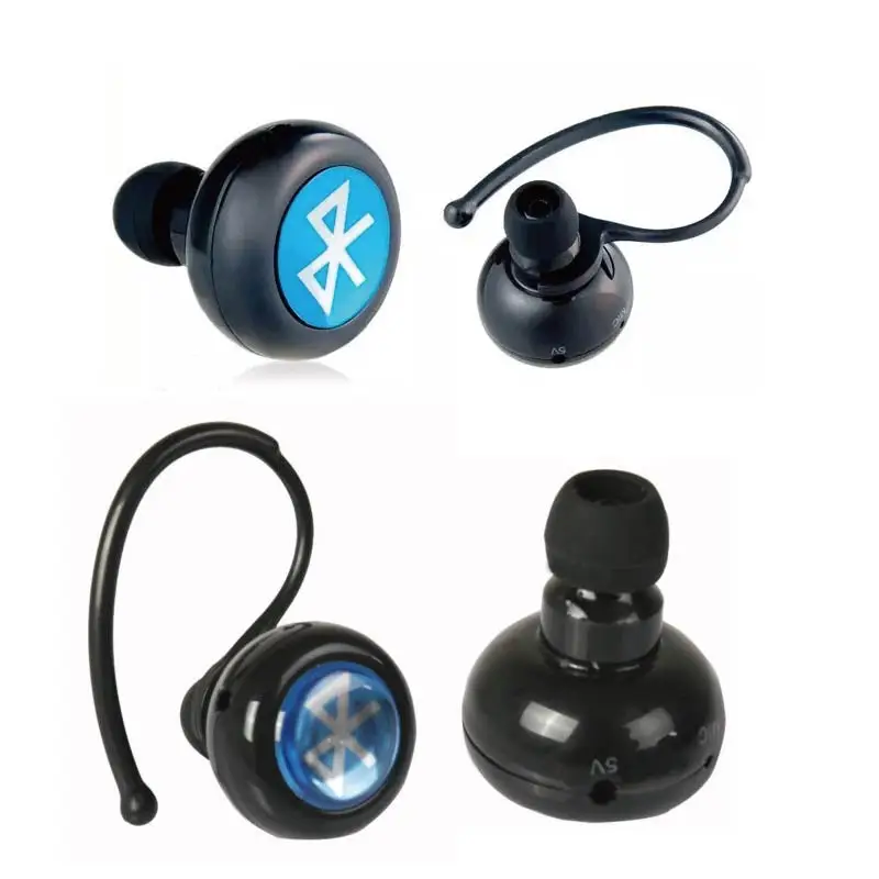 Мини-Ультра-маленькая невидимая стереогарнитура Bluetooth для двух композиций