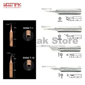 

Kaisi Original Copper Soldering Iron Tip 900M-T-I 900M-T-IS For Solder Station Tools Iron Tips 936 Special tip tools