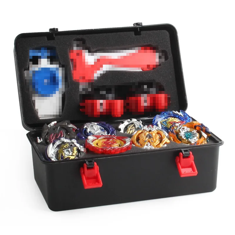 

Xd168-21 Alloy Burst Battle Spinner Constellation Spinner Toolbox Storage Box Spinner Set Suitcase