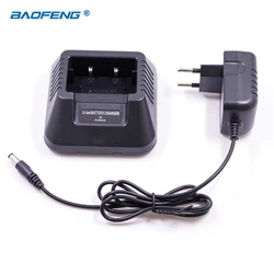 BAOFENG – walkie talkie Radio EU US UK USB, chargeur de bureau adapté pour UV 5R UV 5RA 5RB UV 5RE Plus, accessoires Baofeng 