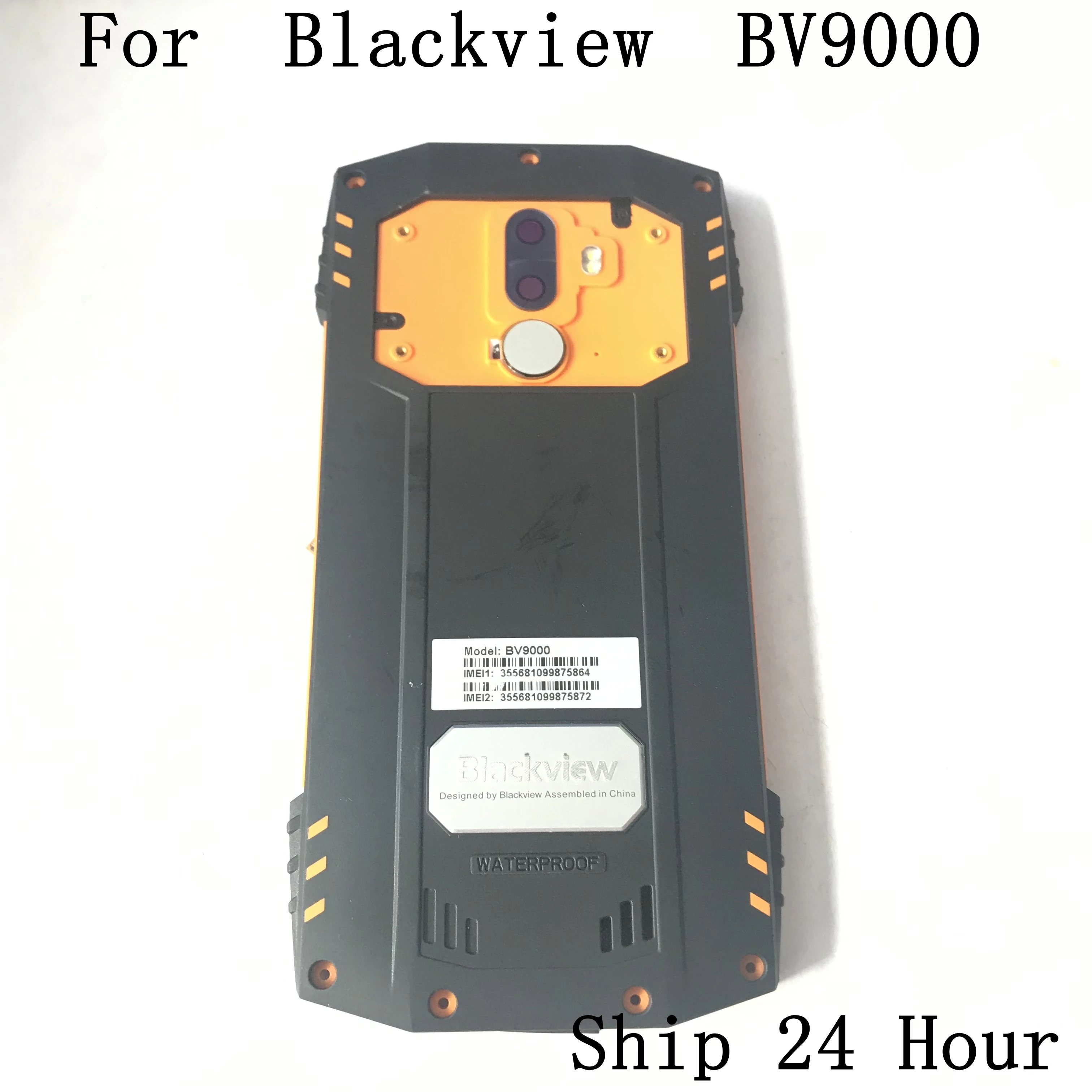 Blackview BV9000 используется крышка батареи+ громкий динамик зуммер звонка+ датчик отпечатков пальцев кнопка для Blackview BV9000