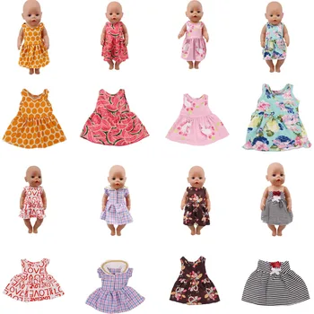 

Doll Accessories, 43cm Reborn Baby Doll Dress, 18-inch American doll Clothes, Christmas Gifts For Children, Children's Toys