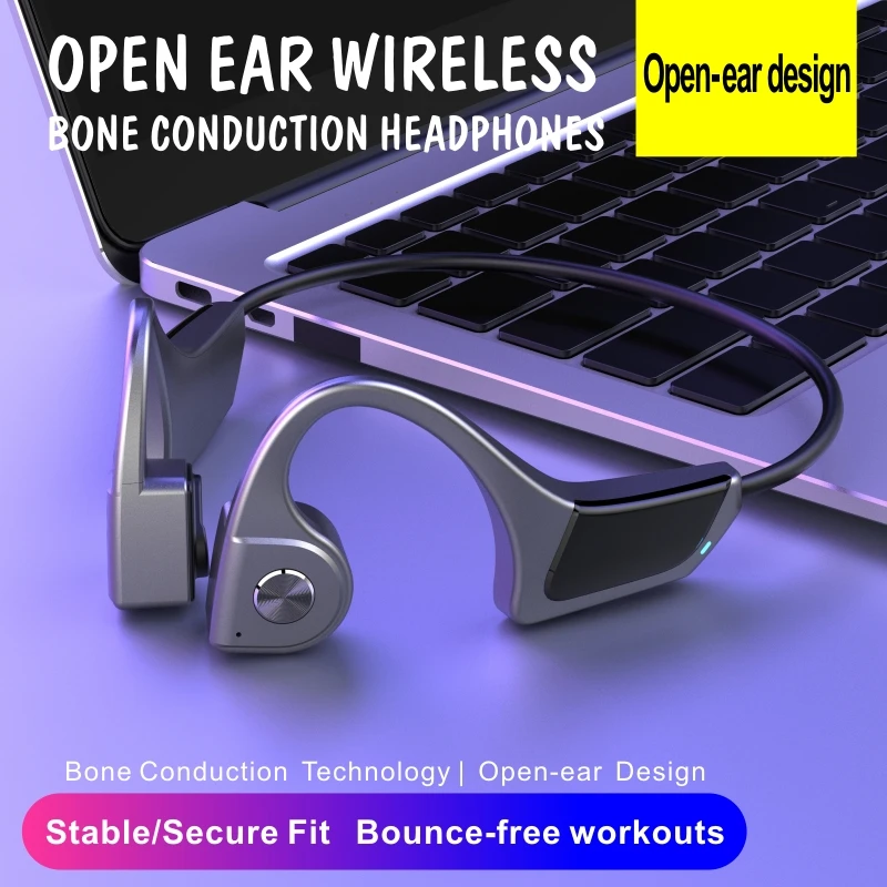 Fineblue F806 Bone Conduction earphone Bluetooth For Vivo Huawei Bone Conduction Headsets Wireless Earphones Sports