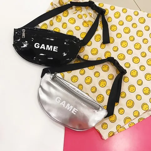 

CHILDREN'S Pockets 2019 Summer New Style Fashion Lettered Shoulder Bag Men And Women Children Korean-style Mini Sports Change Ch