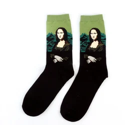 Autumn Winter Retro Van Gogh Art - Inspired Women's Socks (1)