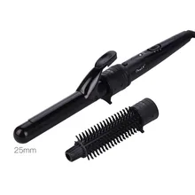 25 мм щипцы для завивки с зажимом для укладки волос многофункциональная расческа для гофрирования с регулировкой температуры 30