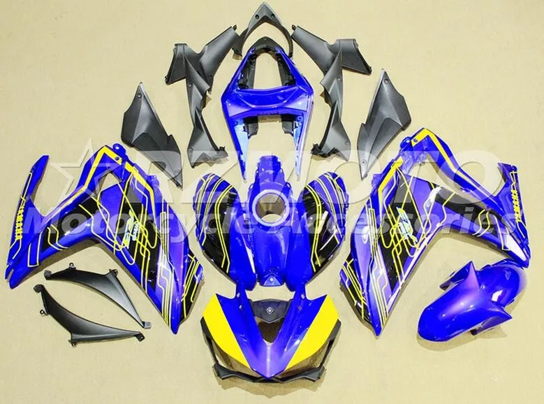 Новинка YZF R3 R25 ABS инжектор обтекатель комплект для Yamaha YZFR3 YZFR25 Полный обтекатели комплекты Cowling желтый синий