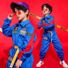 Современные танцевальные костюмы для мальчиков и девочек, костюмы для детей в стиле хип-хоп, Одежда для танцев, костюмы для сцены, спецодежда