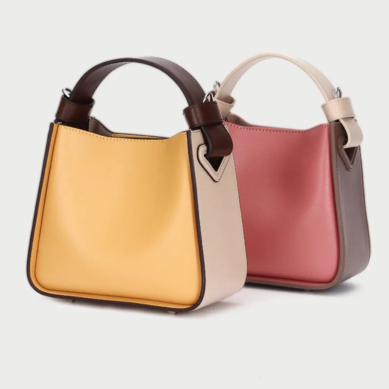 

Luufan woman bags 2019 bag handbag fashion handbags pink yellow lady purse female bag christmas gift for GF wife mon girfriend