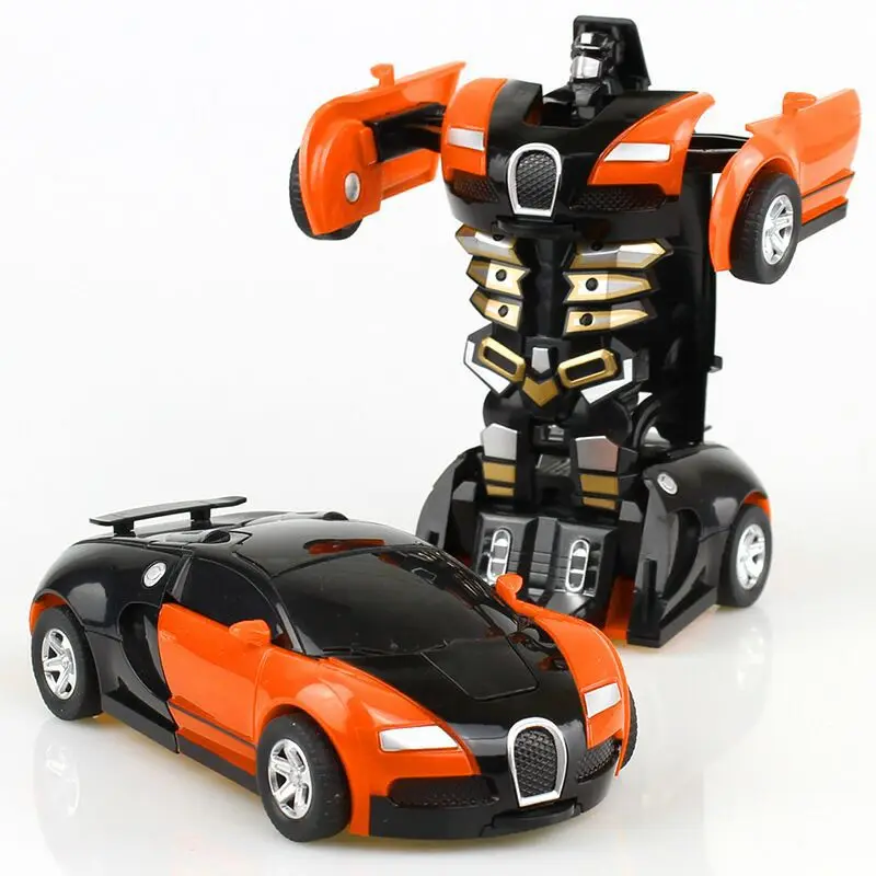 Huilong один ключ деформация автомобиля игрушки Автоматический робот-трансформер пластиковая модель автомобиля забавные игрушки для мальчиков удивительные подарки детская игрушка