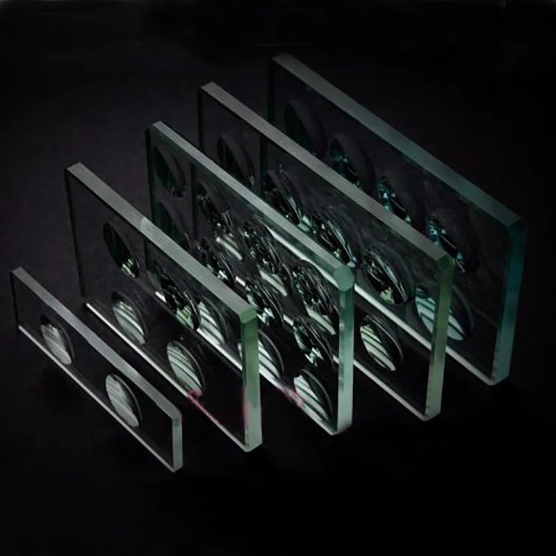 5Mm Di Spessore Circolare Concavo Cavità Microscopio Biologico Vetrino Vetro Ottico Pozzetti Multipli Opzionali