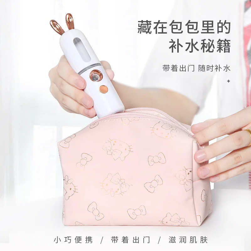 

Xin Lin Nanometer Water Replenishing Instrument Sprayer Negative Ion Nanometer Face Steaming Moisturizing Cute Deer Bunny