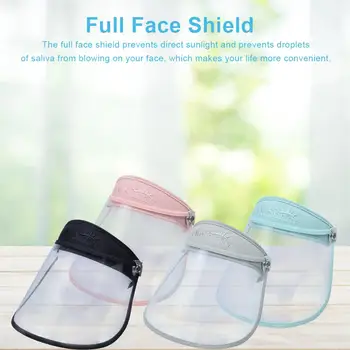 

Full Face Shield UV-Proof Protective Mask Anti-Fog Mask Visor Dustproof Foldable Full Face Mask For Outdoor Sports Hiking