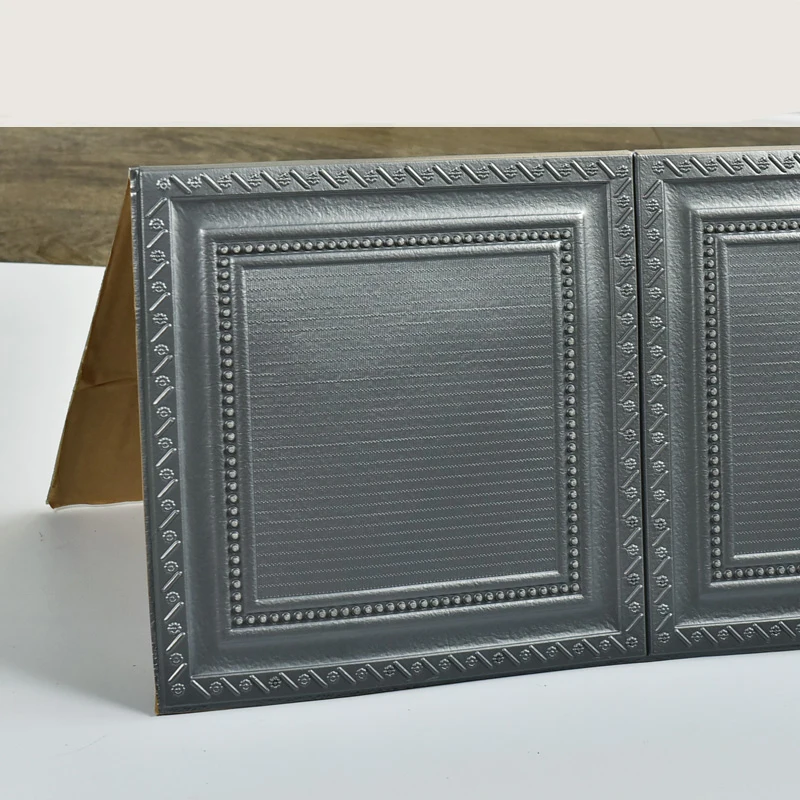 Dark gray Самоклеющиеся водонепроницаемые ТВ фоновые обои-с рисунком кирпича 3D стикер стены гостиной обои для спальни декоративные 70*70 - Цвет: Dark gray
