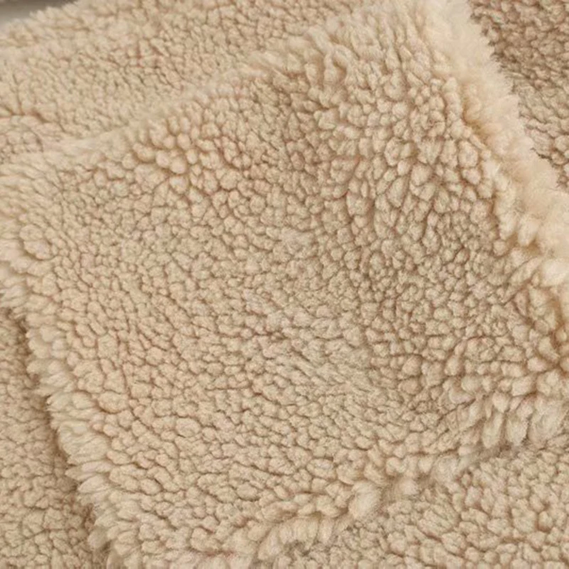 Kopen Vintage Stijlvolle Winter Warm Faux Fur Teddy Jas Vrouwen 2020 Fashion Lange Mouwen Zakken Gezellige Bovenkleding Chic Tops Chaqueta Mujer