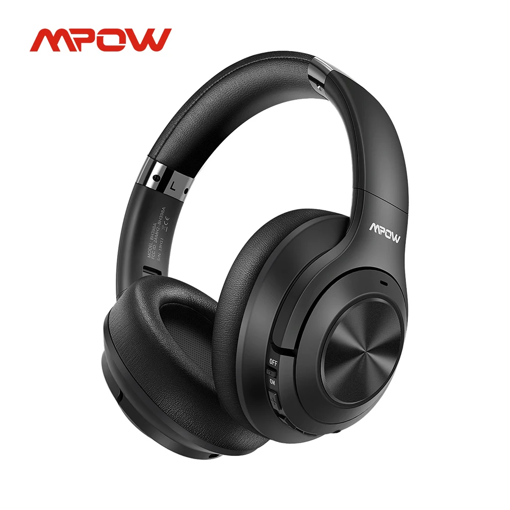 Mpow H21 гибридная гарнитура с активным шумоподавлением беспроводные Bluetooth 5 0