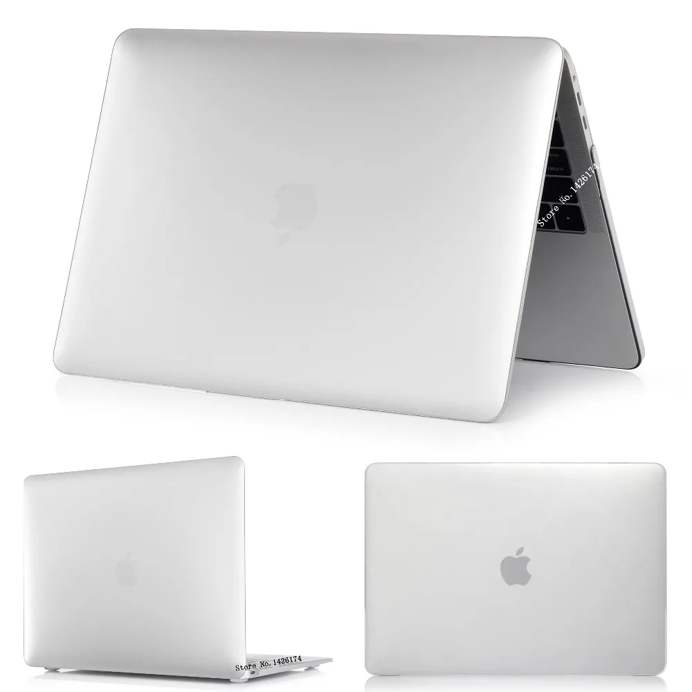 Чехол для ноутбука Apple MacBook Air Pro retina 11 12 13 для Mac book New Air Pro 13,3 дюймов с сенсорным ID, панель+ чехол для клавиатуры