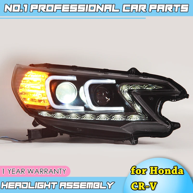 Автомобильный Стайлинг для Honda CR-V CRV фары 2012- Головной фонарь светодиодный фонарь передний свет Биксеноновые линзы ксенон HID