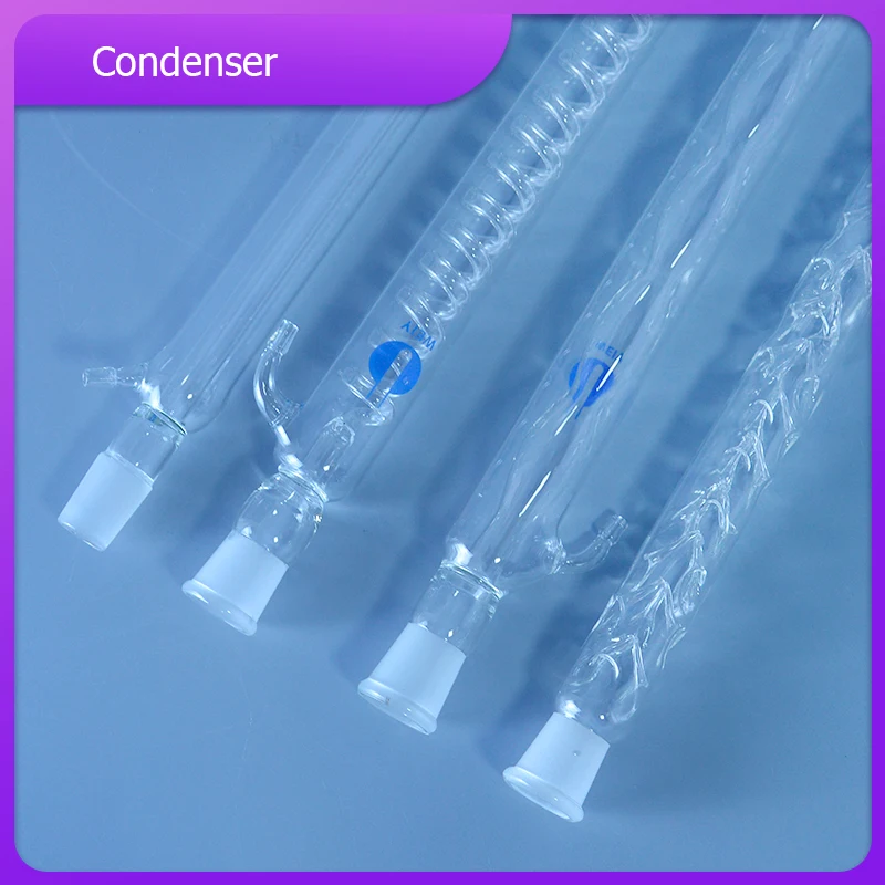 

High-quality 300mm condenser 300mm Length, 24/29 joint,10mm hose connection (Lab Glassware) Used for distillation unit