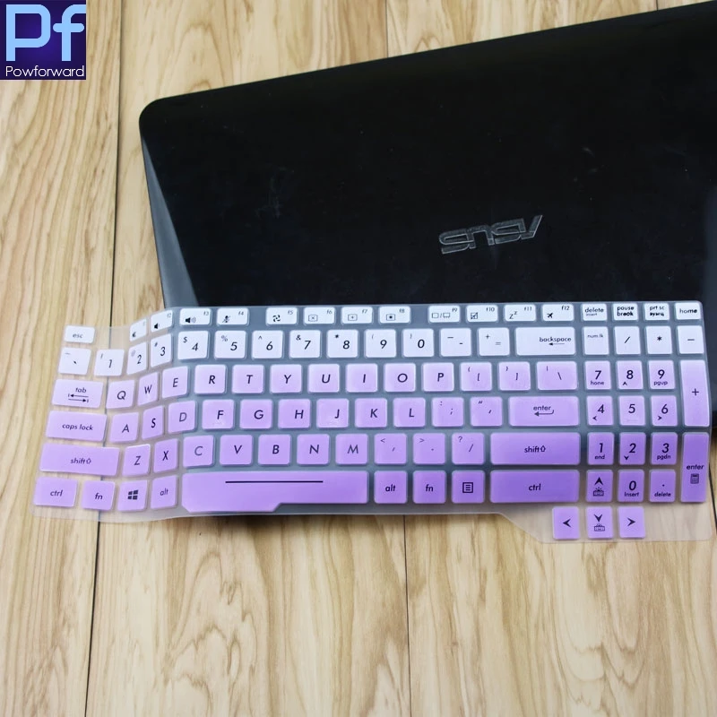Для Asus TUF FX765GM FX765Ge TUF765GM TUF765GE TUF 765 GM GE TUF765 FX505DY FX505D 15 дюймов Защитная крышка клавиатуры ноутбука - Цвет: fadepurple