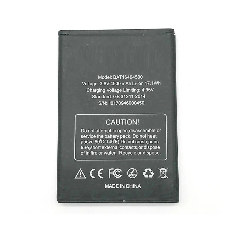 BAT16464500 Батарея Для DOOGEE T5 lite мА/ч. Аккумулятор Bateria Batterij аккумулятор 4500 мА/ч высокое