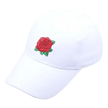

Sleeper #P501 2019 NEW Caps Women Man Embroidered Flower Baseball Hat шапка Baseballcap sunhat simple gifts hot Free Shipping