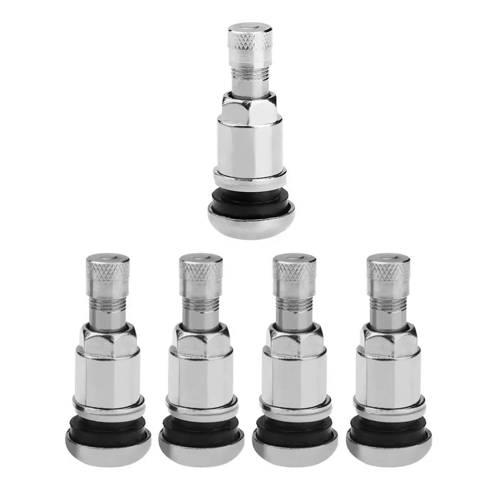 Boltin Stainless Steel Car Tubeless Wheel Tire Valve Stems With Dust