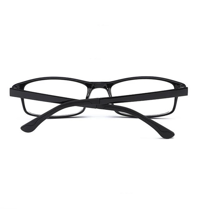 Женские Мужские очки для близорукости ультралегкие TR90 квадратные студенческие очки для близоруких-0,5-1,0-1,5-2,0-2,5-3,0-6,0