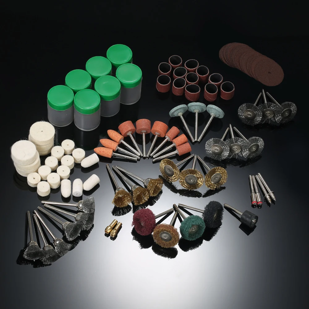 

New 337PCS 1/8" Shank Rotary Tool Accessories Set Sanding Polishing Grinding Cutting Accessory Bit for Dremel Grinder Accessorie
