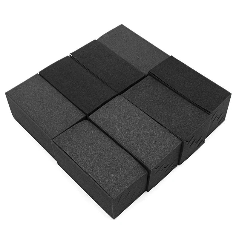 

12*11*24cm Sound Absorption Foams Wedge Treatment Panel Block Corner Acoustic Studio Soundproof