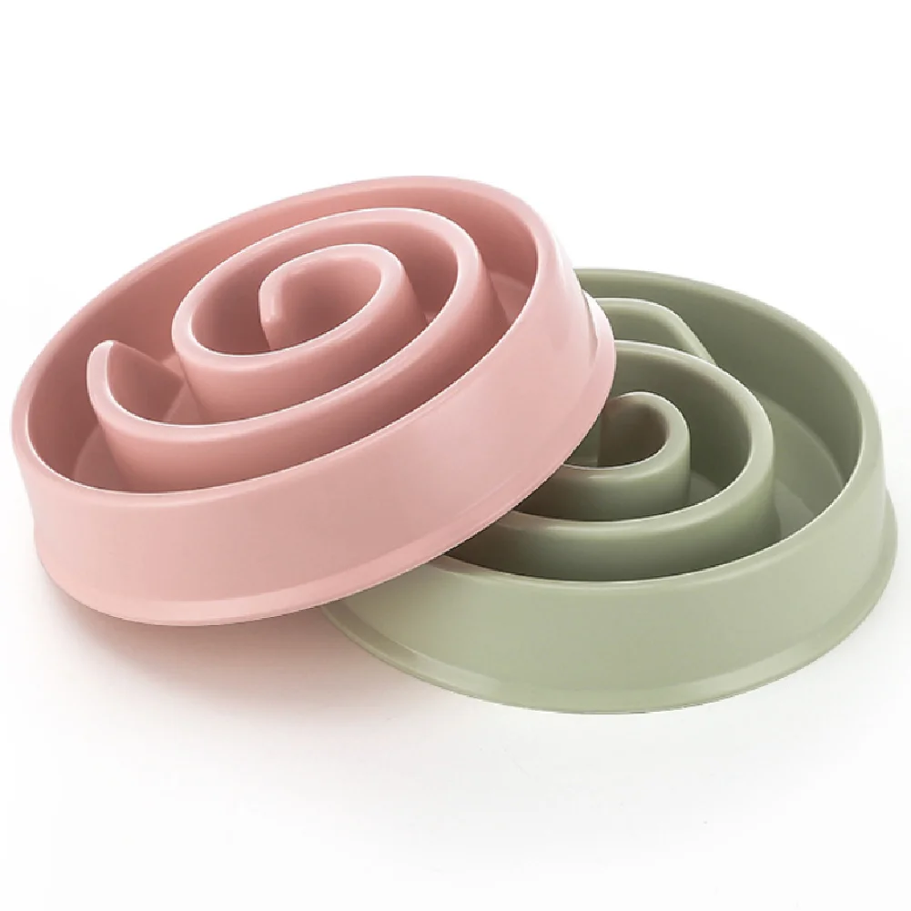 Fuente de alimentación de perro mascota portátil, cuencos de comida para cachorros, comedero para comer lentamente, para prevenir la obesidad, suministros para perros, novedad de 2021