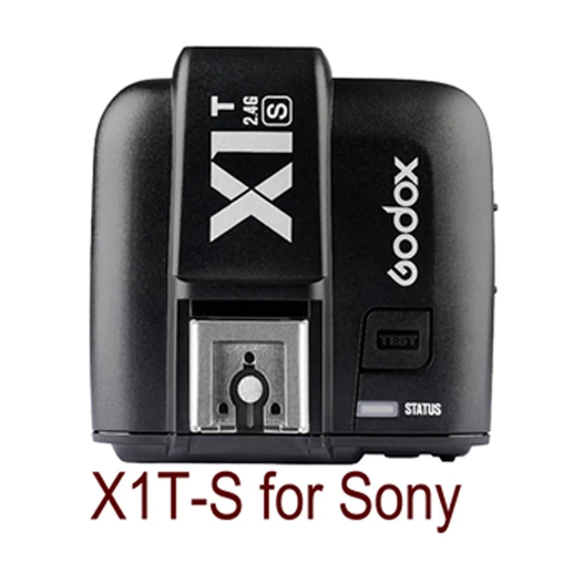 X1T-S Transmitter Godox X1T-C X1T-N X1T-S X1T-O X1T-F передатчик 2,4G ttl вспышка для фотокамер Speedlite HSS 1/8000S Беспроводной триггер для вспышки для цифровой зеркальной камеры Canon Nikon sony Olympus Fuji - Цвет: X1T-S Transmitter