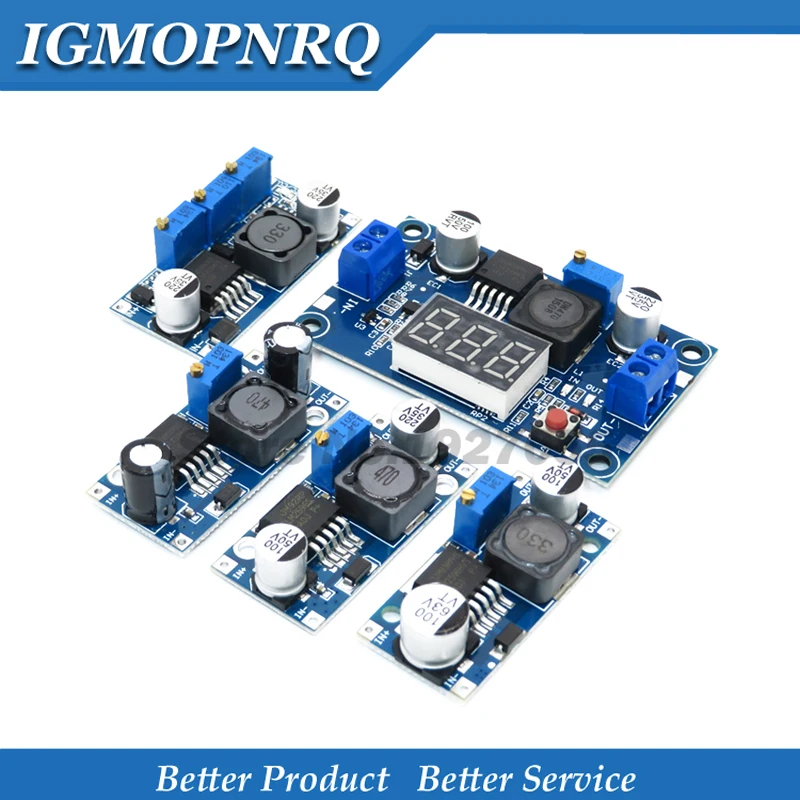 LM2596 LM2596HVS модуль питания DC-DC BUCK 3A настраиваемый понижающий модуль-регулятор ultra LM2596S понижающий 24В переключатель 12В 5В 3В LM2596 LM2596HVS модуль питания DC-DC BUCK 3A настраиваемый понижающий модуль-регулятор ultra LM2596S понижающий 24В переключатель 12В 5В 3В