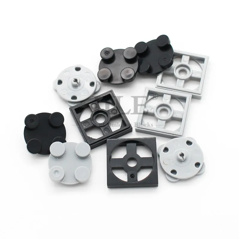 20pcs Moc 빌딩 블록 턴테이블 2x2 플레이트베이스 상단 3680 3679 DIY 크리 에이 티브 벽돌 클래식 호환 조립 부품