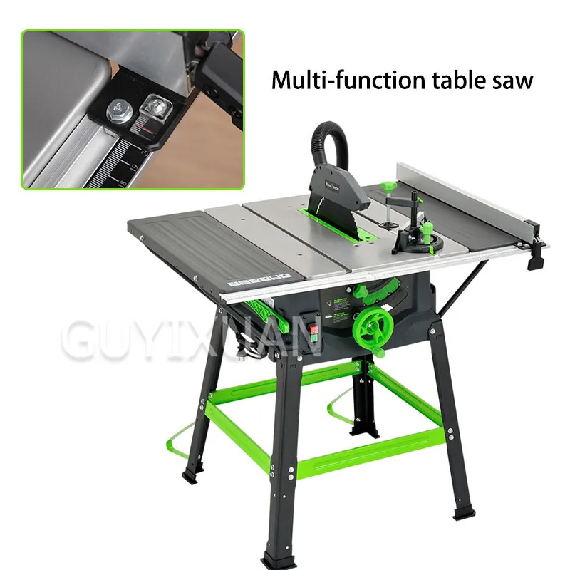 10 inch woodworking multi function table saw Multipurpose iron aluminum