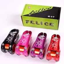 Bicycle Stem Felice mtb stem ultralight bicycle handlebar riser -17 degree 60MM large wheel diameter XC / AM 31.8 / 35MM Bicycle Stem Felice mtb stem ultralight bicycle handlebar riser -17 degree 60MM large wheel diameter XC / AM 31.8 / 35MM
