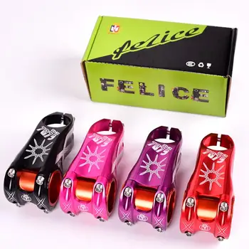 

Bicycle Stem Felice mtb stem ultralight bicycle handlebar riser -17 degree 60MM large wheel diameter XC / AM 31.8 / 35MM