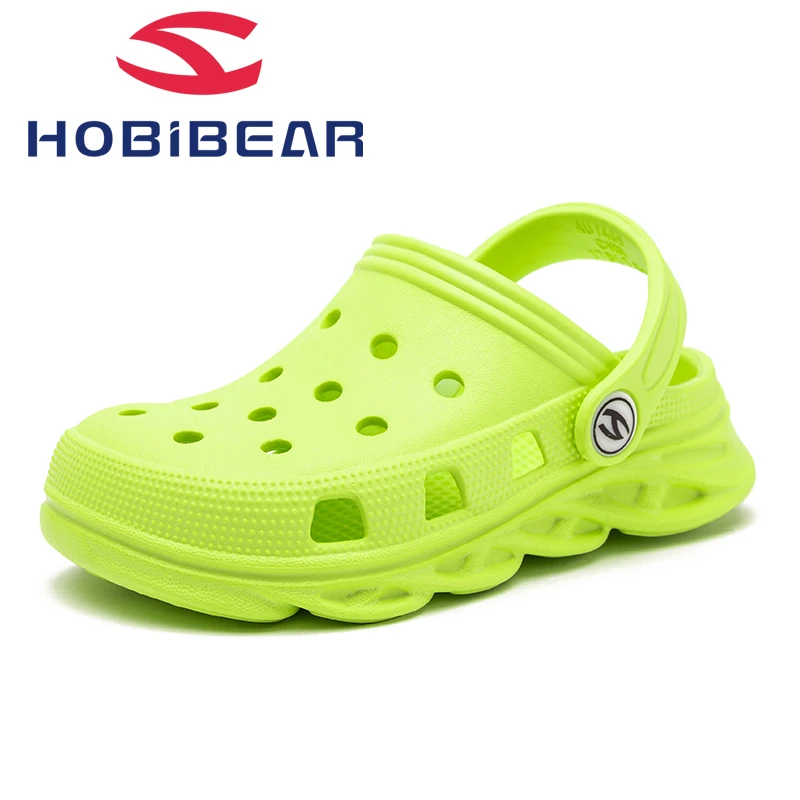 Cartoon Children's Sandals Kids Beach Flip Flop for Boys Girls Summer Mules Clogs Shoes Fashion Soft Slippers Garden Shoes