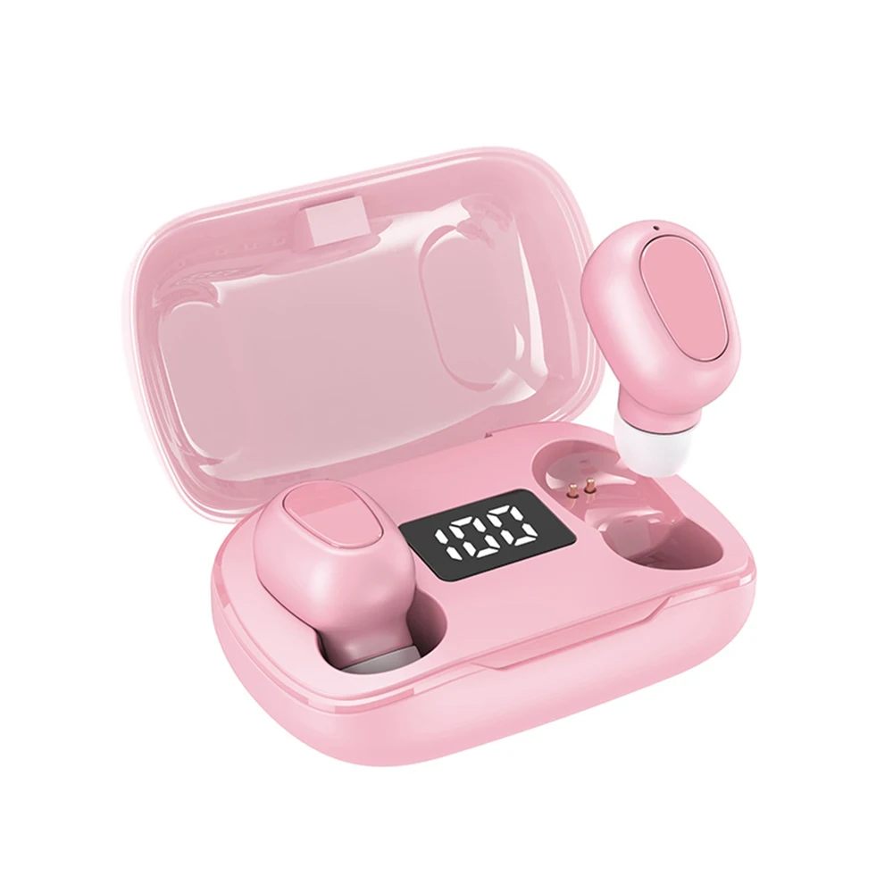 Wireless Bluetooth Earphone Automatic Pairing TWS Headset Wireless Noise Cancelling Headphone With Mic LED Display Charging Case