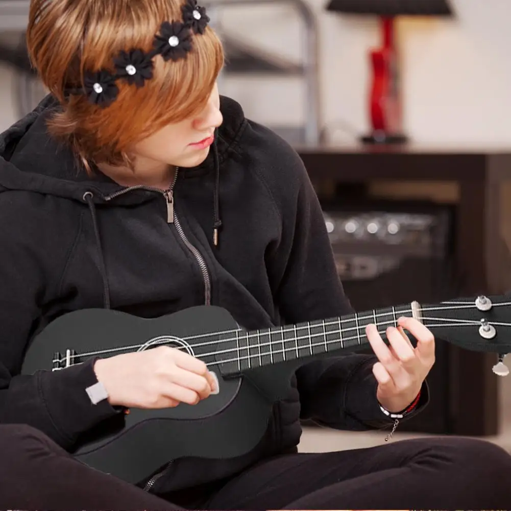 Skup 6 sztuk zestaw 21 cal ukulele muzyki rekwizyty na występy muzyczne zestaw instrumentów dla początkujących instrument strunowy укулеле
