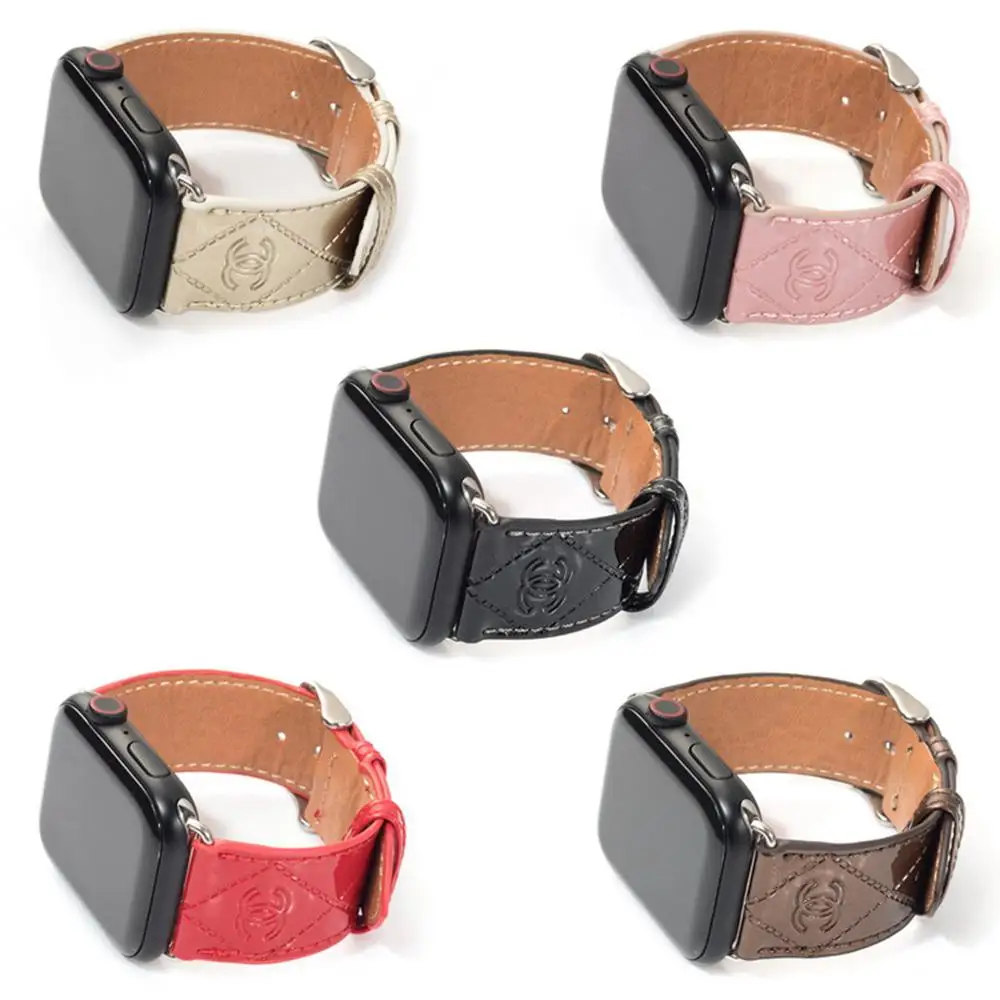 

Genuine Leather Loop For iwatch 5 4 3 2 1 Strap For Apple Watch Band 38mm 42mm 40mm 44mm Small Waist Watchband Bracelet