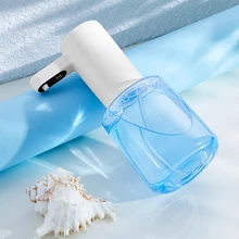 450 мл автоматический сенсорный дозатор мыла с красочными меняющимися лампами USB Перезаряжаемый Интеллектуальный дозатор жидкого мыла для ванной комнаты