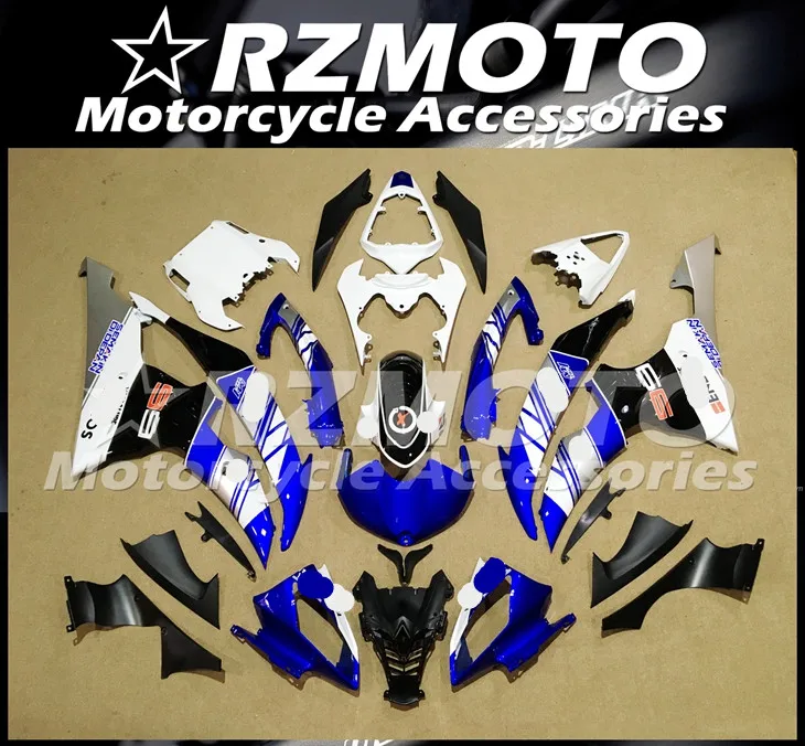 ABS мотоцикл обтекатель комплект для YAMAHA YZF R6 2008- год кузов литьевая форма Магазин № 1754